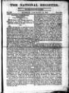 National Register (London) Sunday 14 January 1810 Page 1