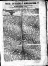 National Register (London) Sunday 01 April 1810 Page 1