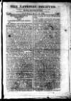 National Register (London) Sunday 13 May 1810 Page 1