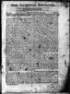 National Register (London) Sunday 30 September 1810 Page 1