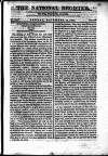 National Register (London) Sunday 18 November 1810 Page 1