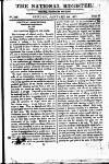 National Register (London) Sunday 20 January 1811 Page 1