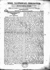National Register (London) Sunday 04 August 1811 Page 1