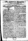 National Register (London) Sunday 08 September 1811 Page 1