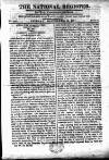 National Register (London) Sunday 15 December 1811 Page 1
