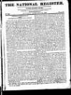 National Register (London) Sunday 24 January 1813 Page 1