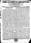 National Register (London) Sunday 02 January 1814 Page 1