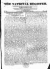 National Register (London) Sunday 30 January 1814 Page 1