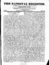 National Register (London) Sunday 20 February 1814 Page 1