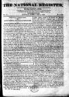 National Register (London) Sunday 05 February 1815 Page 1
