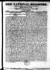 National Register (London) Sunday 09 April 1815 Page 1