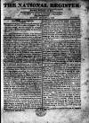 National Register (London) Sunday 07 January 1816 Page 1