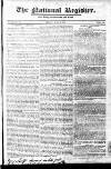 National Register (London) Monday 10 June 1816 Page 1