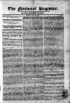 National Register (London) Monday 21 July 1817 Page 1