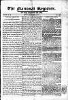 National Register (London) Monday 08 September 1817 Page 1