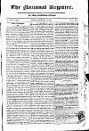 National Register (London) Monday 20 September 1819 Page 1