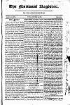 National Register (London) Sunday 24 October 1819 Page 1