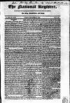 National Register (London) Sunday 24 September 1820 Page 1