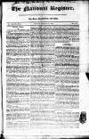 National Register (London) Sunday 21 January 1821 Page 1