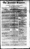 National Register (London) Sunday 11 November 1821 Page 1