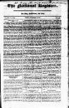 National Register (London) Sunday 18 November 1821 Page 1