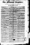 National Register (London) Sunday 06 January 1822 Page 1