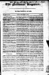 National Register (London) Monday 16 September 1822 Page 1