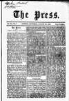 Press (London) Saturday 20 August 1853 Page 1