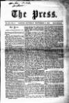Press (London) Saturday 03 September 1853 Page 1