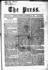 Press (London) Saturday 10 September 1853 Page 1