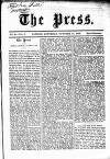 Press (London) Saturday 15 October 1853 Page 1