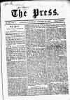 Press (London) Saturday 29 October 1853 Page 1