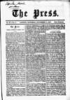Press (London) Saturday 05 November 1853 Page 1