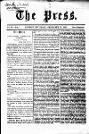 Press (London) Saturday 17 December 1853 Page 1