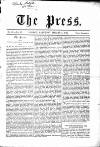 Press (London) Saturday 25 March 1854 Page 1