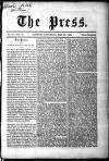Press (London) Saturday 20 May 1854 Page 1
