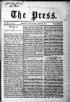 Press (London) Saturday 27 May 1854 Page 1