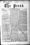 Press (London) Saturday 29 July 1854 Page 1