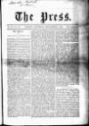 Press (London) Saturday 02 September 1854 Page 1