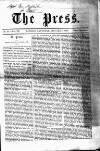 Press (London) Saturday 06 January 1855 Page 1