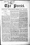 Press (London) Saturday 10 February 1855 Page 1