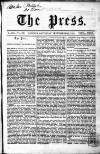 Press (London) Saturday 22 September 1855 Page 1