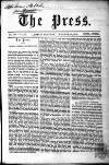 Press (London) Saturday 20 October 1855 Page 1