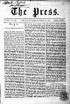 Press (London) Saturday 27 October 1855 Page 1