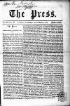 Press (London) Saturday 03 November 1855 Page 1