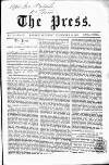 Press (London) Saturday 10 November 1855 Page 1