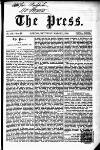 Press (London) Saturday 01 March 1856 Page 1