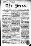 Press (London) Saturday 10 January 1857 Page 1