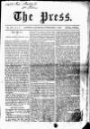 Press (London) Saturday 07 February 1857 Page 1