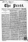 Press (London) Saturday 24 October 1857 Page 1